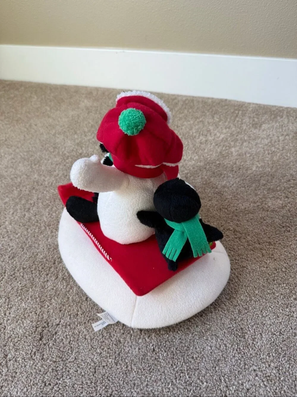 Hallmark Jingle Pals 2007 Snowman Sleigh Ride